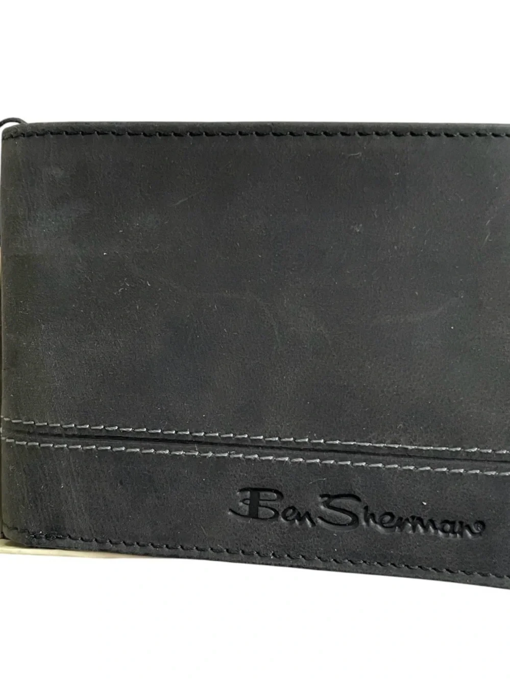 Ben Sherman Black Bi Fold Wallet New In Box